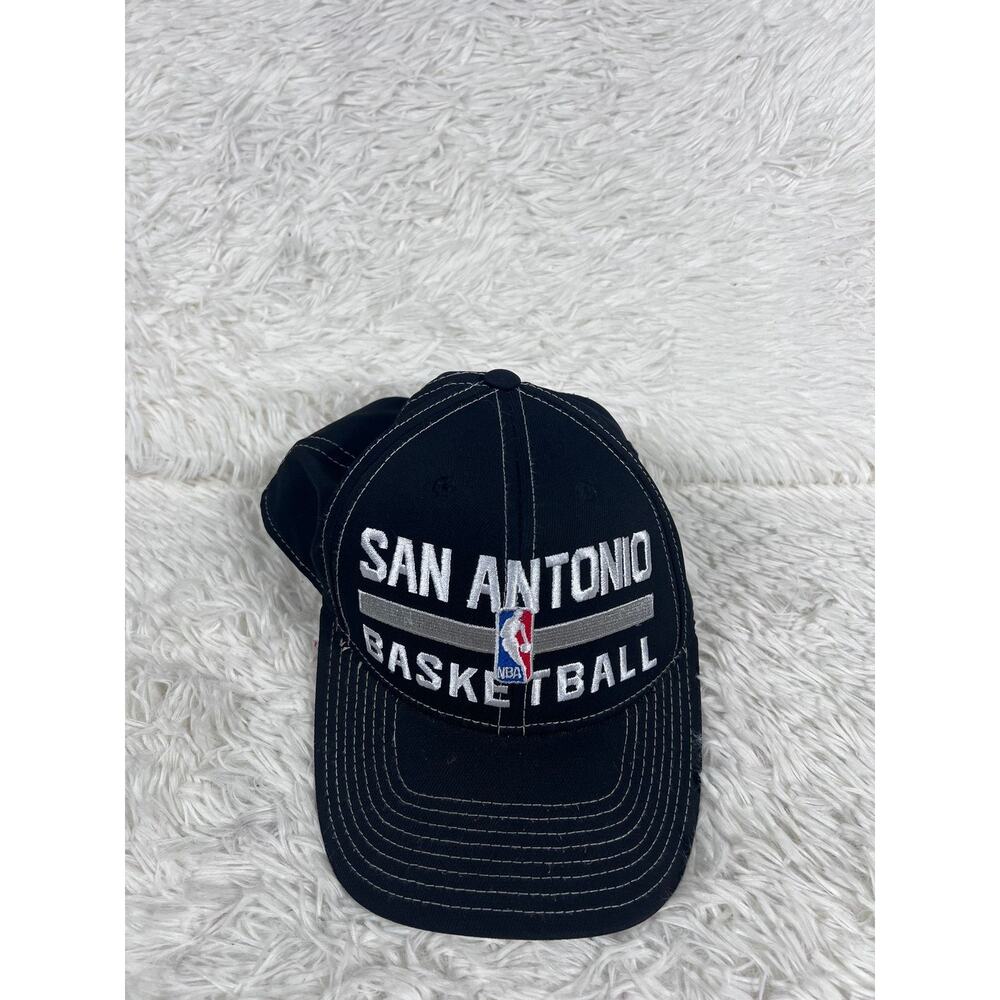 San Antonio Spurs Hat Cap Strap Back NBA Basketball Mens Adidas Embroidered